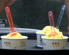 GELATO AL GUSTO ”RADIO L’AQUILA 1”: ZAFFERANO DOP, MANDORLE E NOCCIOLE PER LA RINASCITA DELLA CITTA’