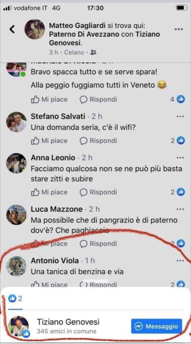 MIGRANTI: GENOVESI, “MIO LIKE A COMMENTO ERRORE STAFF, RIMOSSO RESPONSABILE”