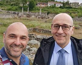 LEGA AVEZZANO: GENOVESI, PROGETTO RILANCIO ALBA FUCENS, VISITA SITO ARCHEOLOGICO CON  BAGNAI