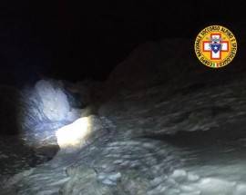 GRAN SASSO: NOTTE ALL’ADDIACCIO PER 2 ALPINISTI ROMANI, RECUPERATI