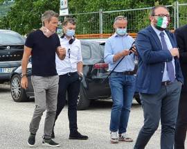 L’AQUILA: ARRIVA STRISCIA LA NOTIZIA A PAGANICA