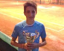 TENNIS: L’AQUILANO CENTI PIZZUTILLI VINCE I CAMPIONATI REGIONALI U13