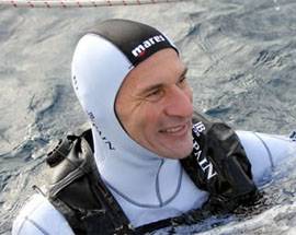 FRANCAVILLA OSPITA IL CAMPIONE DEL MONDO DI APNEA GIANLUCA GENONI