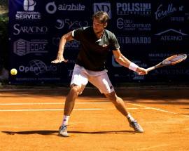 INTERNAZIONALI TENNIS L’AQUILA: QUINZI PARTE BENE, ”ORA PIU’ AGGRESSIVO”