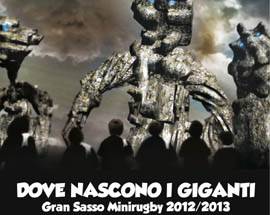 GIGANTI DEL RUGBY: CAMPAGNA MINI RUGBY DELLA GRAN SASSO