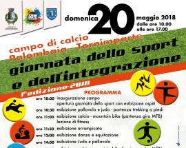 TORNIMPARTE: AL VIA LA ”PRIMA GIORNATA DELLO SPORT E DELL’INTEGRAZIONE”