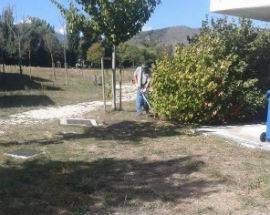 PROGETTO C.A.S.E PAGANICA: ASSEGNATARI A LAVOROPER RIPULIRE LE ZONE VERDI