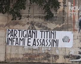 L’AQUILA: D’ANGELO CONTRO CASAPOUND, INDIGNAZIONE PER STRISCIONE