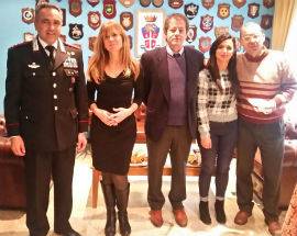 MAGISTRATURE EUROPEE: GIUDICE POLACCO ALL’AQUILA VISITA ANCHE CARABINIERI