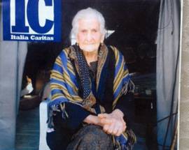 SI E’ SPENTA A 105 ANNI MARIA GIUSEPPINA PASTA SFOLLATA DAL 2009 AL VILLAGGIO MAP DI FOSSA