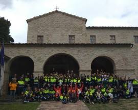 GRAN SASSO DAY: I VOLONTARI DELLA PROTEZIONE CIVILE IN UNA TRE GIORNI DI EVENTI