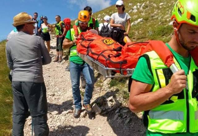GRAN SASSO SKYRACE: INFORTUNIO  ATLETA NAZIONALE ITALIANA