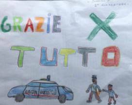 CORONAVIRUS: IL REGALO DI UN BIMBO DELLA ZONA ROSSA AI CARABINIERI, ”GRAZIE PER TUTTO”