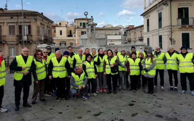 A LANCIANO GRUPPO DI CAMMINO PER PRESERVARE SALUTE E CONDIVIDERE ESPERIENZE