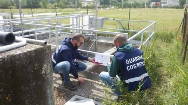 ACQUE REFLUE NEL FIUME, SEQUESTRI E 2 INDAGATI