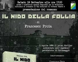 LIBRI: AD AVEZZANO PRESENTAZIONE DEL THRILLER DI FRANCESCO PROIA