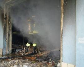 GARAGE DI UN CONDOMINIO VA A FUOCO, SFIORATA TRAGEDIA A SILVI