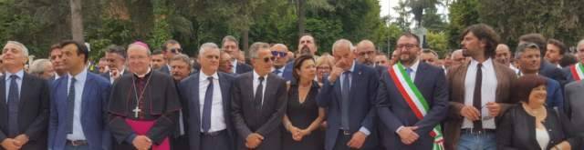 PALAZZO EMICICLO RICONSEGNATO ALLA CITTA’ MATTARELLA, ”SIMBOLO DI RICOSTRUZIONE”