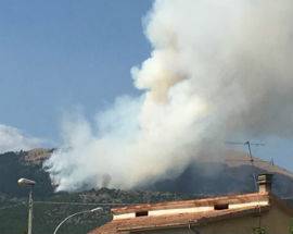 INCENDI: DOMATO ROGO ARAGNO ALL’AQUILA, AVVIATA BONIFICA