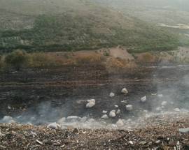 INCENDIO CAPESTRANO: VIGILI E VOLONTARI A LAVORO, FIAMME PARTITE DA BRACE ARROSTATA