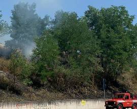 INCENDI: A FUOCO BOSCO ZONA INDUSTRIALE CERRATINA A LANCIANO