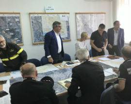 INCENDI: IL FRONTE SI RIDUCE AL MORRONE, SI VA VERSO SPEGNIMENTO