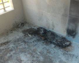 FIAMME IN PALAZZO PESCARA, VIGILI URBANI SVENTANO INCENDIO
