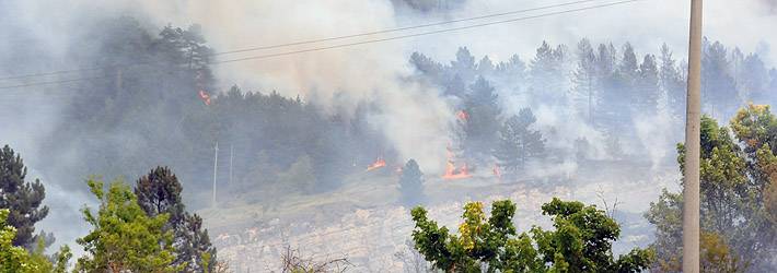 INCENDIO L’AQUILA: E’ CACCIA AL PIROMANE, GLI INVESTIGATORI HANNO INDIZI E FILMATI