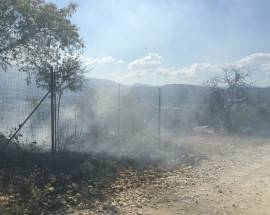L’AQUILA: INCENDIO DI STERPAGLIE A FILETTO, IN CORSO OPERAZIONI SPEGNIMENTO