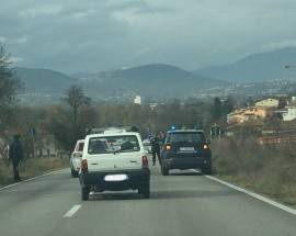 L’AQUILA: INCIDENTE SULLA SS17, SCONTRO TRA AUTOBUS TUA E AUTO, 118 SUL POSTO