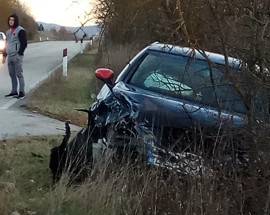L’AQUILA: SCONTRO FRONTALE SULLA STRADA STATALE PER SAN DEMETRIO