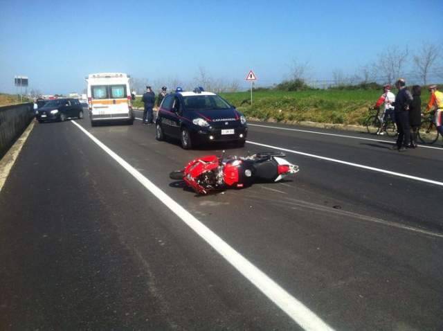MOTO CONTRO SCOOTER, GRAVE 39ENNE A VASTO