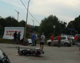 L’AQUILA: SCONTRO AUTO-MOTO A SAN GREGORIO, FERITO CENTAURO