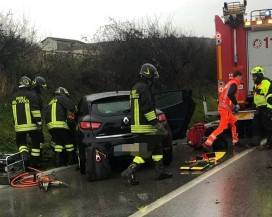 FRONTALE SU STATALE ADRIATICA: LA VITTIMA E’ IL 46ENNE COSIMO FLORIO