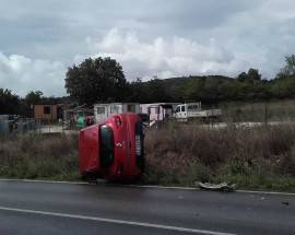 L’AQUILA: SCONTRO TRA AUTO TRA SAN GREGORIO E BARISCIANO