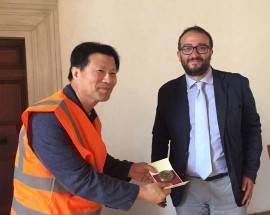 L’AQUILA: INCONTRO BIONDI-DELEGAZIONE COREANA, SI PARLA DI RISCHIO SISMICO