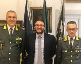 GDF L’AQUILA: ANIELLO E ALOIA SALUTANO L’ABRUZZO, BIONDI, ”SEMPRE VICINI A CITTA”’