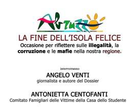 VASTO: MAFIE IN ABRUZZO, INCONTRO ASSOCIAZIONE ‘LIBERA’