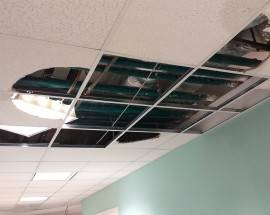 OSPEDALE VASTO: INFILTRAZIONI D’ACQUA, CEDONO PANNELLI CONTROSOFFITTO