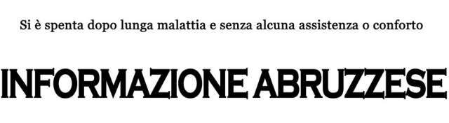 PRIMO GIORNO SENZA ”IL TEMPO ABRUZZO”, L’INFORMAZIONE PERDE UNA STORICA VOCE