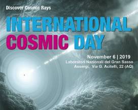 A L’AQUILA TORNA L’INTERNATIONAL COSMIC DAY: GLI STUDENTI INCONTRANO I GRANDI SCIENZIATI