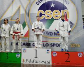 JUDO: L’AQUILANA CLAUDIA IOANNUCCI VINCE L’ARGENTO AI NAZIONALI DI FOLIGNO