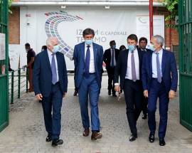 IZSAM: PRIMA VISITA ISTITUZIONALE DEL PRESIDENTE MARSILIO