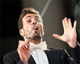 JACOPO SIPARI SUL PODIO DELL’ORCHESTRA DELLA RADIO E TELEVISIONE SERBA