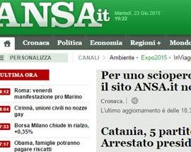 SCIOPERO DEI GIORNALISTI ANSA: LA SOLIDARIETA’ DI LEGNINI E D’ALFONSO