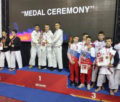 KARATE GRAN PRIX CROATIA SAMOBOR: MEDAGLIA D’ORO PER LA NAZIONALE ITALIANA GIOVANILE FIJLKAM
