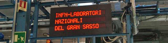 ANNUNCIO DEI LABORATORI DEL GRAN SASSO, ”ESPERIMENTO SOX SLITTERA’ PER RITARDI”
