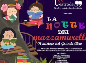 LA NOTTE DEI MAZZAMURELLI, IL MISTERO DEL LIBRO, STASERA SPETTACOLO A SAN PIO DELLE CAMERE