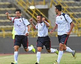 CALCIO: L’AQUILA STORICA A BOLOGNA! DOMINA, SOFFRE E VINCE AL DALL’ARA