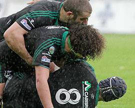 RUGBY, SERIE A: L’AQUILA VINCE A UDINE  ED E’ PRIMA IN  CLASSIFICA